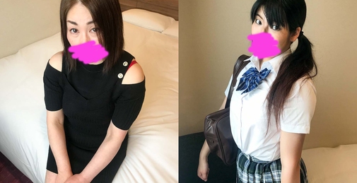 【顔出し】債ム回収ハメ撮り動画【制服通学する娘を差し出した巨乳47歳潮吹き熟女。互いの目の前で両方ハメて潮吹かせて中出し】【1時間27分】