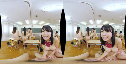 【VR】今日は全裸の日だよ！？転校した学校は金曜日に服を着て登校したら退学だった VR 転校生の初全裸登校編 