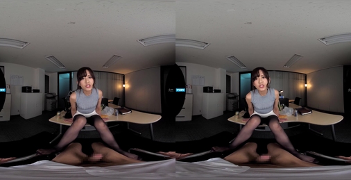 【VR】頑張ってるご褒美にいっ～っぱいヌイてあげる パンスト美脚痴上司の射精管理 エロ脚で脚コキ尻コキ！会社で上司と中出し性交！！ 希島あいり 