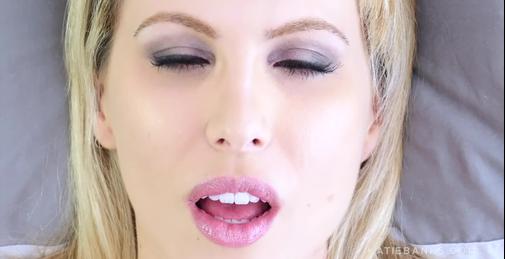 Face Fetish Fucking up close and personal with blonde Katie Banks